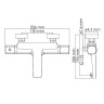 Naab 8611 Thermo Термостатический смеситель для ванны WasserKraft