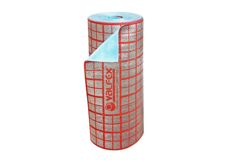 Подложка для теплого пола 3 мм, 1,2х25м VALFEX ( 30 м.кв.) VALF 03122530