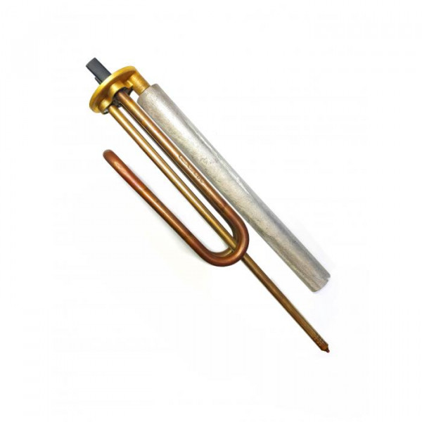 КОМПЛЕКТ: ТЭН RCF 1500W, TW, Ø48, 220V + анод М6