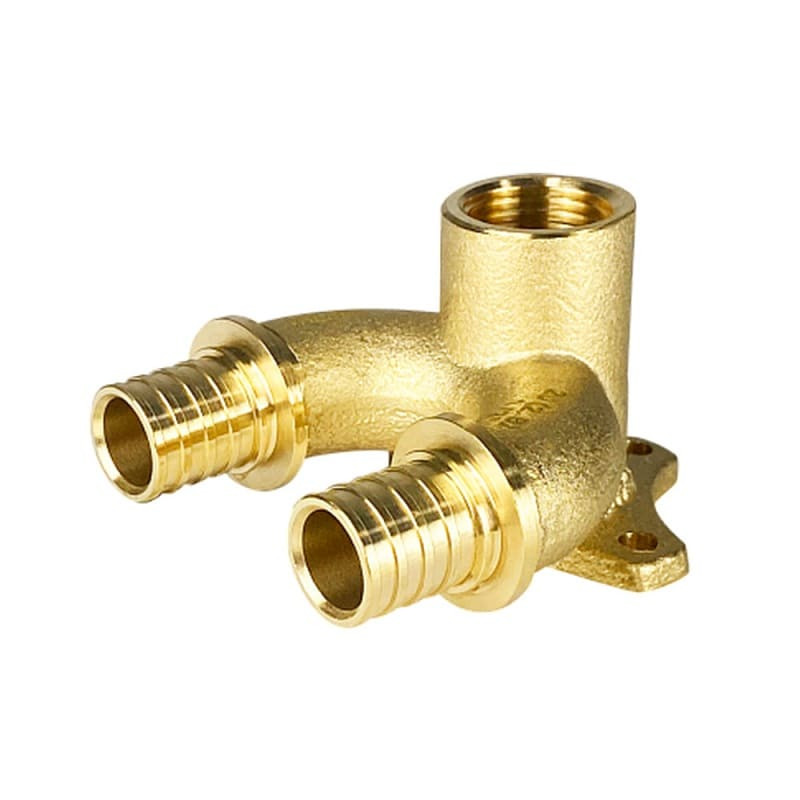 Водорозетка надвижная проходная  20(2,8) x 20(2,8) x 1/2" VALFEX VF.455.AF.202012