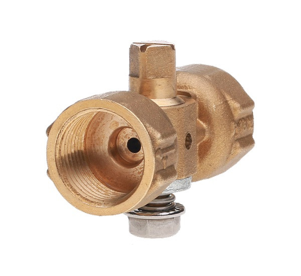 Кран трехходовой для контрольного манометра 11б18бк ду15