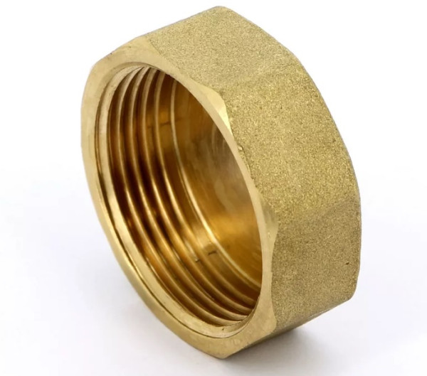 Заглушка 1/2" ВР ЛАТУНЬ GF ИТАЛИЯ