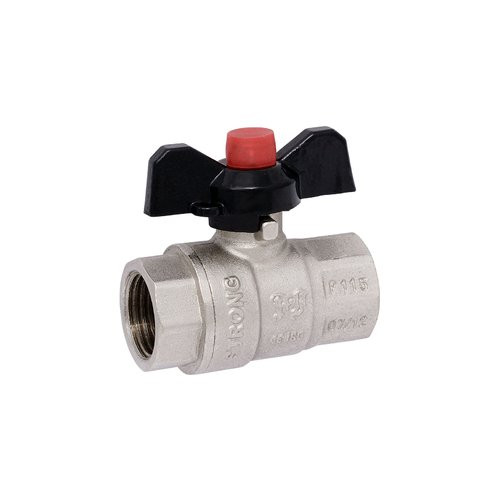 Кран шаровой PF STRONG 3/4" BВ(бабочка)