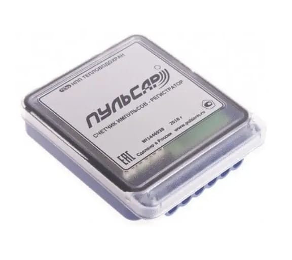 Счетчик импульсов - регистратор Пульсар 3- канальный без индикатора, RS485, пит.8...26В