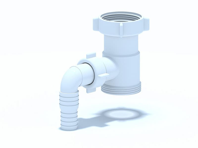 Отвод стиральной машины 1 1/2*1 1/2 АНИ ПЛАСТ М110