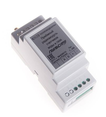 Приёмный модуль счётчиков воды и газа "Пульсар" 24-х канальный, RS485