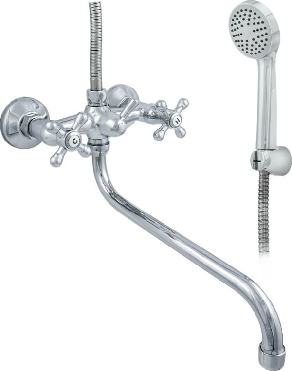 Смес/ванна ЦС 295-4 М_Крест к/затв дл/изл плхр/мах в/к Стандарт Подольск СМ500329