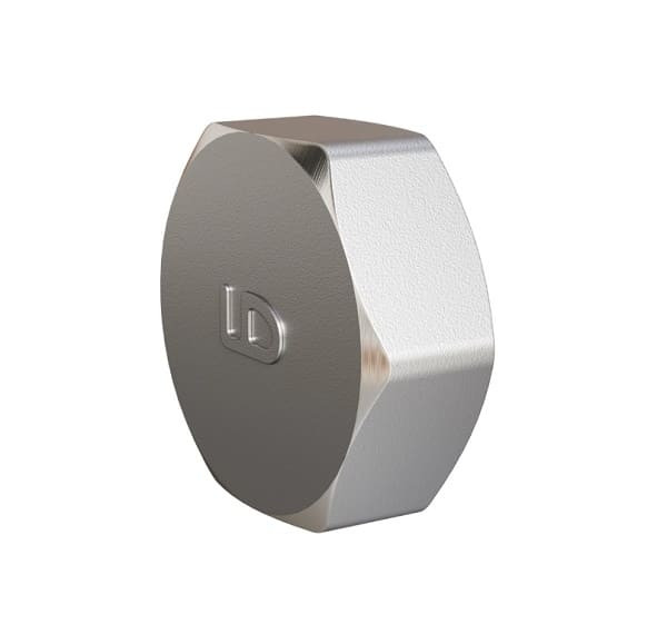 Заглушка лат Ду40 ВР никель LD.67.504.40