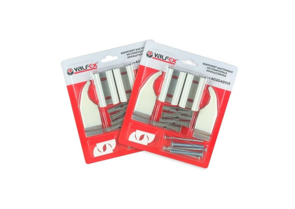 Комплект настенных регулируемых кронштейнов VALFEX (54) 402040101