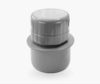 Клапан вакуумный PP-H сер б/н Дн50 VALFEX 26000050