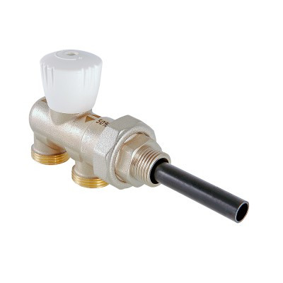 Узел инжекторный для подключения радиатора 1/2"х100%х3/4", "евроконус" VT.022.N