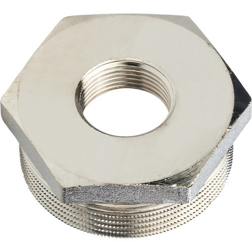 Футорка 1 1/2"х3/4" никель STOUT