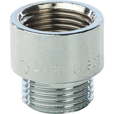 Удлинительная гайка  усилен. 1/2" х 20  хром GF ИТАЛИЯ