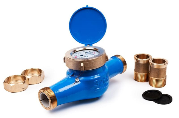 WRC-50 счетчик холодной воды многоструйный мокроход, класс "В", IP68, с присоединителями Groen