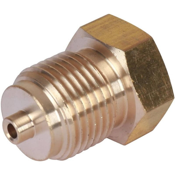 Переходник латунь для манометра М12х1,5х1/2" ВР/НР Росма 00000024806