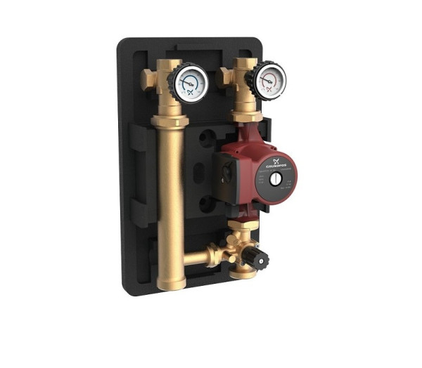 Насосная группа с 3-х ходовым смесительным клапаном M25 UPS 60 HEATMIX
