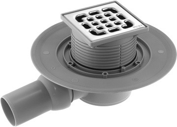 Трап для ван. комн., плоск. (пл.) 50 (4931.1) аналог 12132