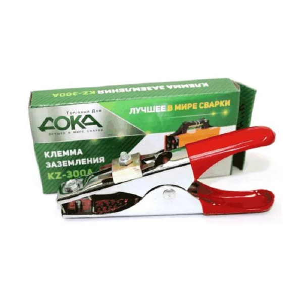 Клемма-зажим КЗ 300А д/акб 1х25 1х35 1х50 ДОКА