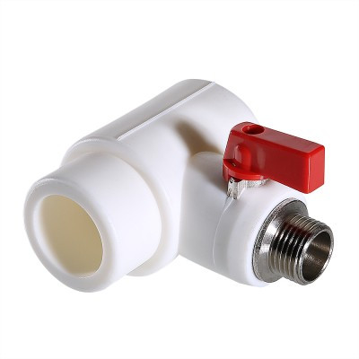 Тройник коллекторный PPR с шаровым краном Дн40х1/2"К Valtec