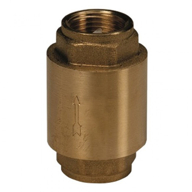 Клапан обратный латунь NRV EF Ду25 Ру 25 пружин Danfoss