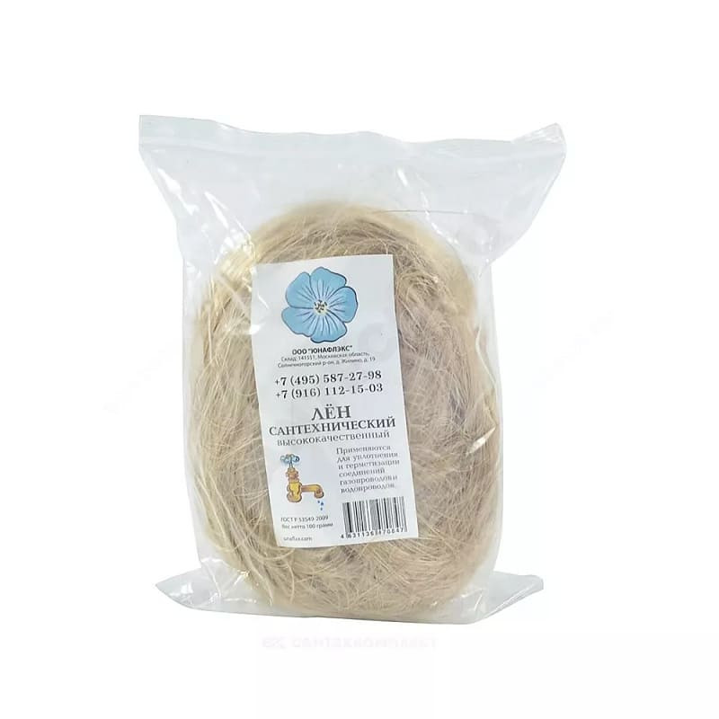 Лен очищенный 200гр п/э пакет чесаный ЮНАФЛЭКС Лен очищенный 200гр п/э пакет чесаный ЮНАФЛЭКС