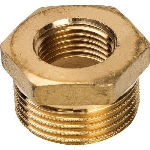 Футорка 1"х1/2" латунь STOUT