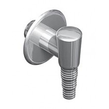 Обратный клапан для стир.маш. (хром) Италия П-11