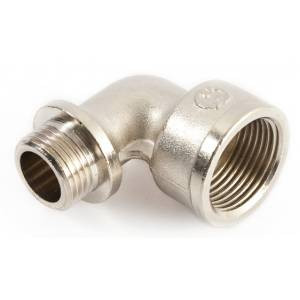 Уголок 1/2" - 3/4" в/н с огранич.  GF ИТАЛИЯ