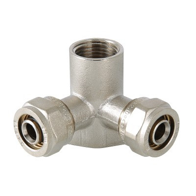 М/пл водорозетка обжим проходная ВР 20 х 1/2" Valtec