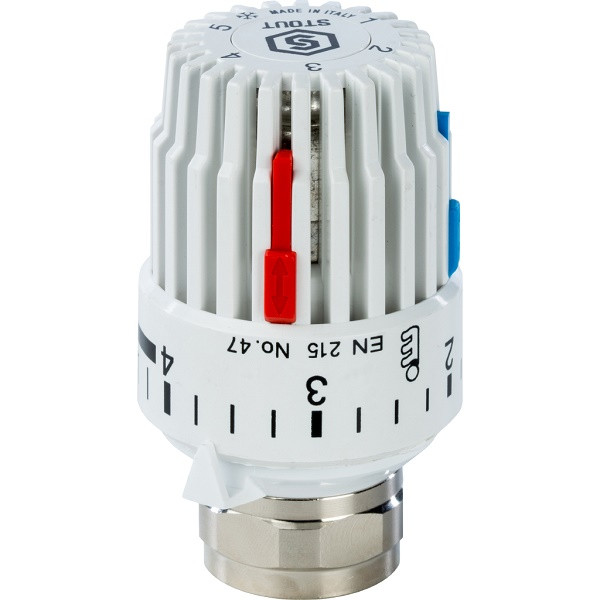 Термостатическая головка, газовая М30х1,5 STOUT SHT 0001