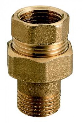 Американка 3/4" в/н ЛАТУНЬ с плоским уплотнением Uni-Fitt Американка 3/4" в/н ЛАТУНЬ с плоским уплотнением Uni-Fitt