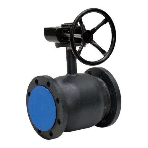 Кран шаровой сталь  Ду200 Ру25 фл с редуктором Broen КШТ 61.103.200