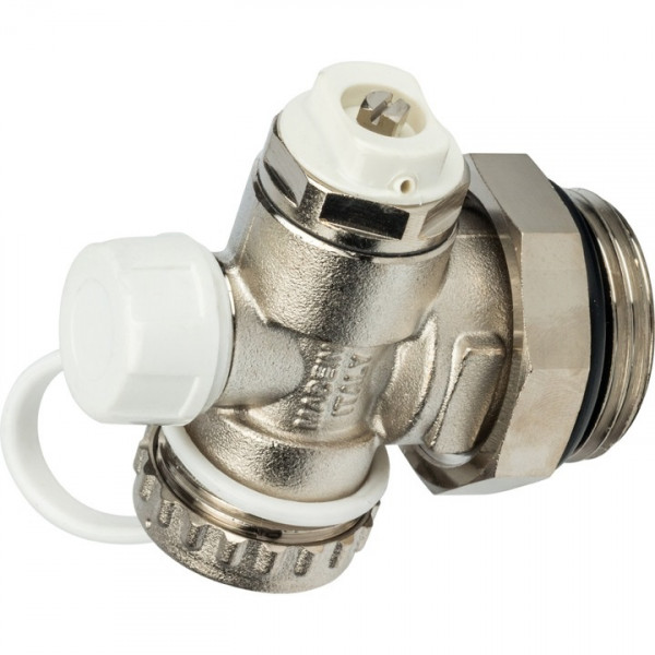 Регулируемый концевой фитинг с дренажным вентилем, ручной воздухоотводчик 1" STOUT