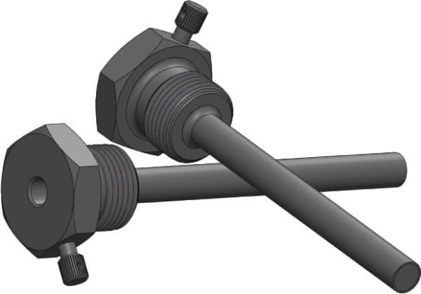 Гильза термометрическая ГЦР.105-G1/2-8/6-80-2,5