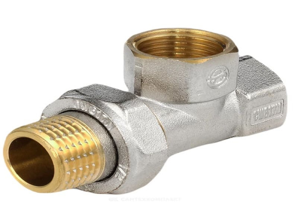 Тройник лат Ду 15 м/м/нак/г никель Aquasfera 9030-01