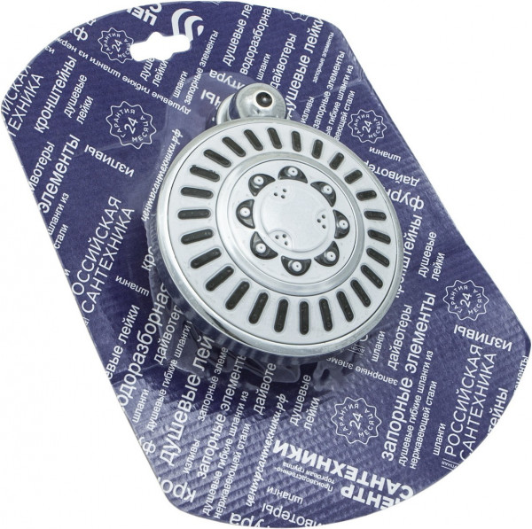 Душевая насадка D100 мм №10 корпус пластик СКИН Арт. - СК600002