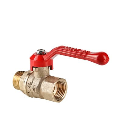 Кран шаровой «СТАНДАРТ» PN40 ручка-рычаг, внутр. – нар. 1/2" Valtec