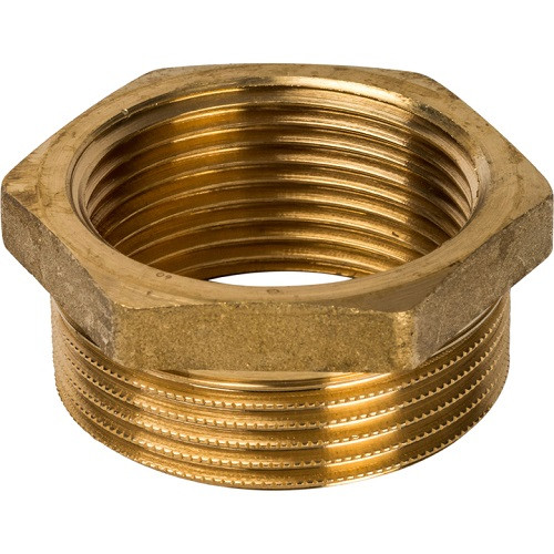 Футорка 2"х1 1/2" латунь STOUT