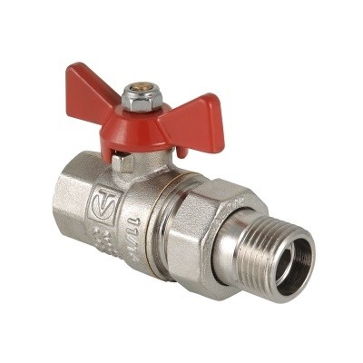 Кран шаровой BASE-ГОСТ со сгоном ВН 1" VT.227S.N.06