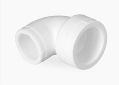 Угольник PP-R бел перех Дн25х20х90гр VALFEX 10116025