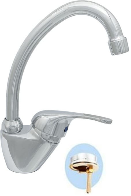 Смеситель мойка ЦС 27/2ш М-42 однор бок/р б/п Стройка Подольск СТ300204