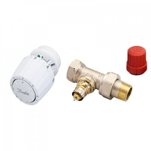 Комплект терморегулятора RTR-N/RTR 7090, Ду 15 прямой Danfoss