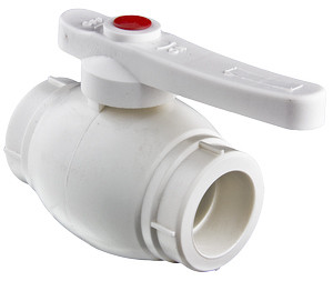 Кран PP-R бел шаровый Дн63 Valtec VTp.743.0