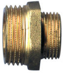 Ниппель переходной 1/2" - 3/4" ЛАТУНЬ GF ИТАЛИЯ