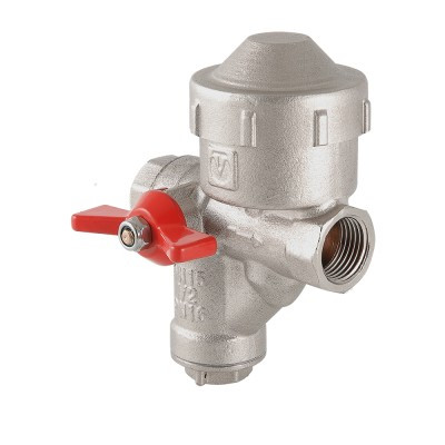 КФРД - Кран шар. со встроенным фильтром и редуктором давления 1/2 в-в левый  VT.299.NL.04