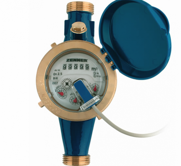 MTKI Ду 32мм,счетчик холодной воды с импульсным выходом 10л/импульс, Qn=6 куб.м/час, 5...30гр по С,