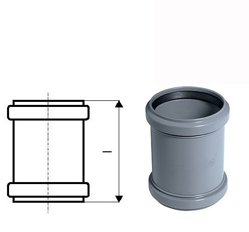 Муфта надвижная HTU ремонтная 75 Ostendorf