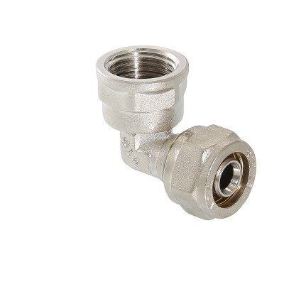 М/пл угол 90 гр.обжим ВР 20х1/2" Valtec