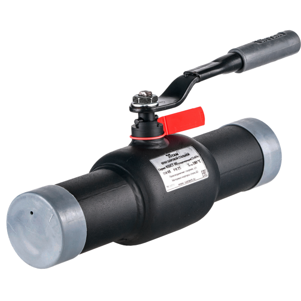 Кран шар,11с67п Ду-100 Ру25 п/привар Titan