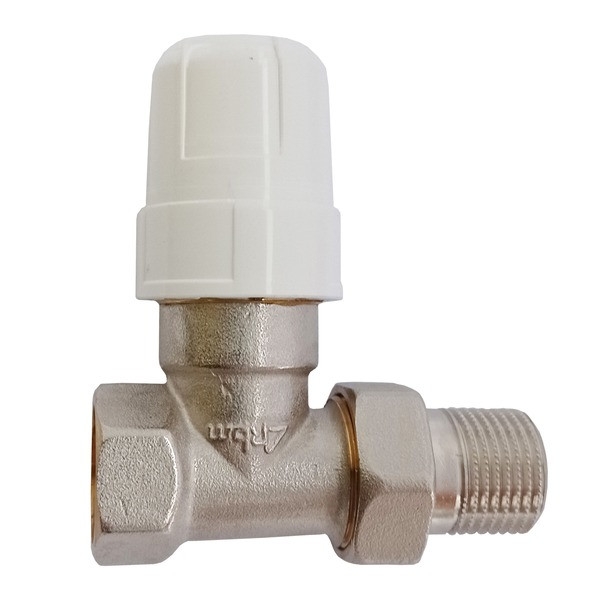 Клапан термостатический, прямой, Ду15, Ру10, штампованная латунь